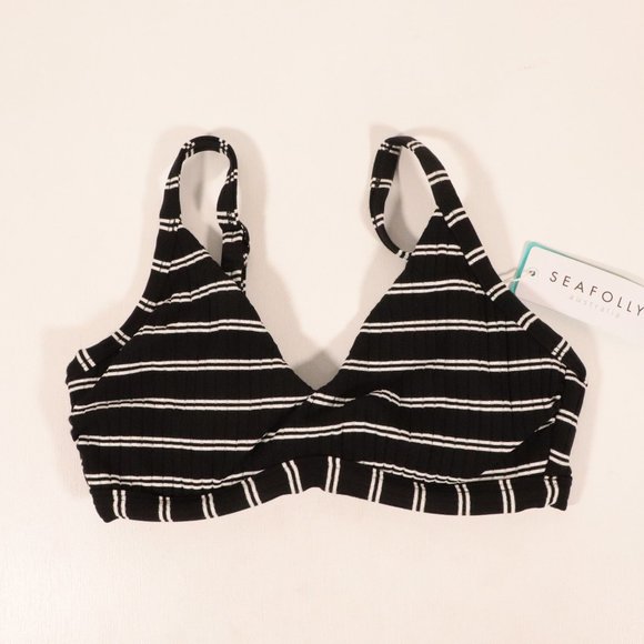 NWT Seafolly Inka Stripe D Cup Bralette - Picture 2 of 9